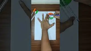 3D Design flag #new #drawing #holiday #republicday #flags #ytshorts #trending #shorts #viral#youtube