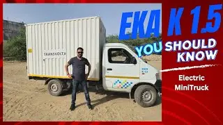 2024 Electric Mini Truck | eKa K 1.5 | Electric Transportation @ekamobility1213 #truck #ev