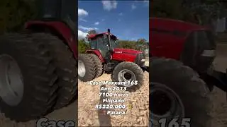 Case Maxxum 165, Ano 2013, 7100 horas, Filipado, R$220.000 💰,📍Paran&aacute;