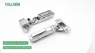 Tallsen TH6639 Stainless Steel 2D Clip On One Way Hydraulic Damping Hinge