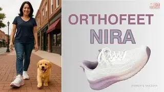 Orthofeet Nira: Идеальная удобная обувь для ходьбы 👟