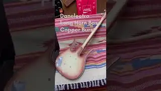 DANELECTRO LONGHORN BASS COPPER BURST REISSUE 【GOODNESSGUITARS 】#shorts #danelectro