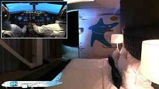 CORENDON HOTEL BOEING 737 COCKPIT SUITE REVIEW