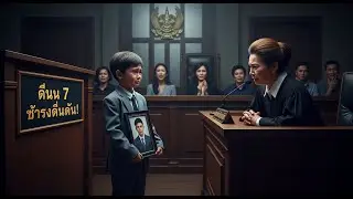 เด็ก 7 ขวบ ขึ้นศาลลำพังเพื่อช่วยพ่อ! คำพูดที่ทำให้