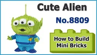 How to Build Mini Blocks Alien No.8809 Review Instructions Specifications