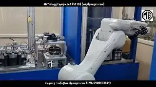 Automated Multigauge for Gear Annulus #automation #automobile #robotics #mechanical #gauges