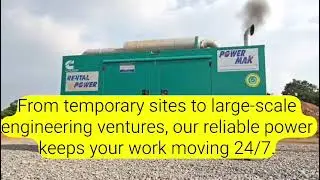 Powering large-scale infrastructure & construction projects with reliable, high-performance gensets