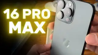 iPhone 16 PRO MAX Full Review [Black Titanium]