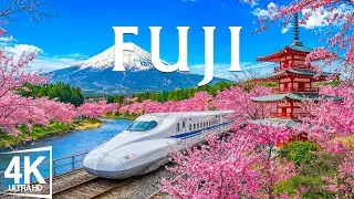 Mount Fuji in Spring &ndash; Japan 4K UHD 🌸 Sakura Slopes, Pagoda Views & Blue Skies