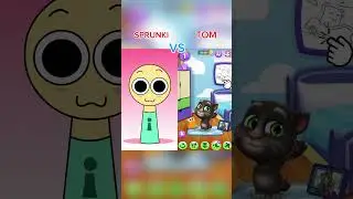 SPRUNKI OC vs TOM &mdash; The Fight Nobody Expected #talkingtom #singer #games #sprunki #cat #shorts