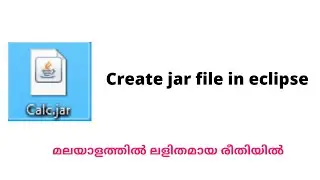 create jar file in eclipse malayalam | how to convert java program to exe file  | Code eureka