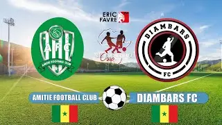 🛑Direct -Amitié FC (Sénégal 🇸🇳) vs Diambars FC (Sénégal 🇸🇳)- African Challenge Cup 2024