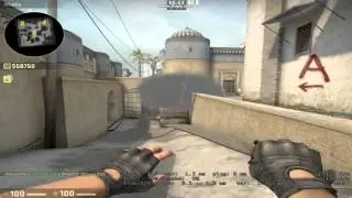 [CS:GO] Nade tutorial: 4 ways to smoke Xbox [3 T, 1 CT]