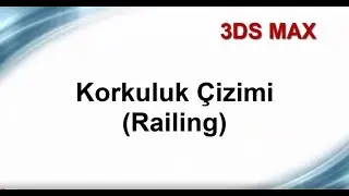 Korkuluk Çizimi - Railing