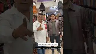 Leather museum dharavi Premium quality leather jackets ❤️ #fashion #leathercomplex