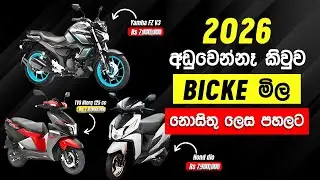2026 Bike Market එක වෙනස් වෙලා! 😲 2025 Updated Prices | Pulsar, FZ, Dio, NTORQ #bicke #fz #pulsar
