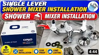 shower mixer installation @bathroomfittings #sanitary #diy #youtubeshorts #1k  #bathroom #subscribe