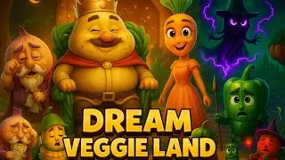 Dream Veggie Land &ndash; The Magical Vegetable Kingdom Awakens! | Kids Moral Story | Moosa and Maheen