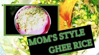 Mom's style ghee rice...😋|Tasty and healthy recipe||Kisha vlogs||