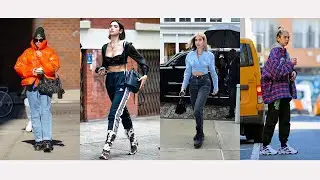 Dua Lipa's Casual Winter Outfits | Part-1