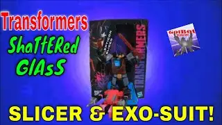 Transformers Shattered Glass Slicer and Exo-suit - GotBot True Review NUMBER 1032