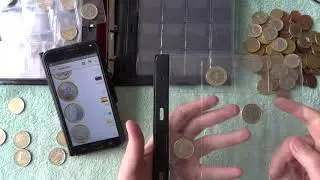 Сортировка монет достоинством 1 и 2 евро &mdash; UK Coin Hunter