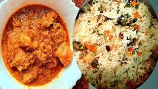 Perfect Chicken Chop and Veg pulao Recipe | Easy and simple Recipe