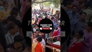 Hare Krishna🍯🪄 Long queue in temple | Dubai #krishna #janmashtami #temple #hindu #festival #dubai