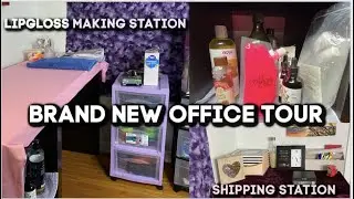 BOSS BABE: MY BRAND NEW OFFICE TOUR + NEW SET UP | KYMANI ASHANTI