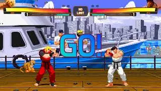RYU VS KEN! ARINO GAMES EPIC FIGHT!