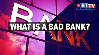 What are the major objectives of a bad bank?