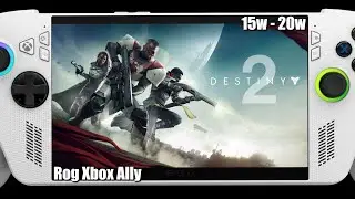 Destiny 2 | Rog Xbox Ally | Performance Test | Settings!