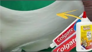 SLIME F&Aacute;CIL DE PASTA DE DENTE E COLA BRANCA|CIA KIDS!