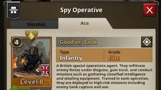 Road to valor ww2: ACE Spy Operative,Your tank is mine