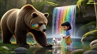 Nora and the Hidden Rainbow Waterfall 🌈✨ | Magical Forest Adventure Story for Kids