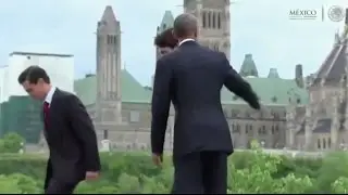 Trudeau y Obama se olvidan de Peña