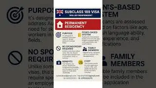 😎😎😎#AUSTRALIA#INDEPENDENT#VISA#SKILLED#PERMANENT#PRESIDENCY #sab class#189 🔥⚡👻