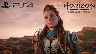 Как выглядит Horizon Forbidden West на PlayStation 4 Slim?