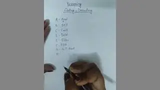 Coding - Decoding(short tricks to learn opposite letter
