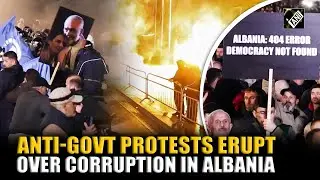 Albanian opposition holds protest against government as corruption scandal sparks row