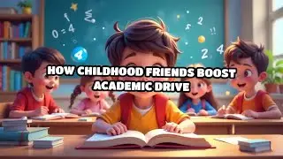 How Childhood Friends Boost Academic Drive