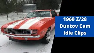 1969 Camaro Z/28 - Factory Duntov 30 30 cam idle clips