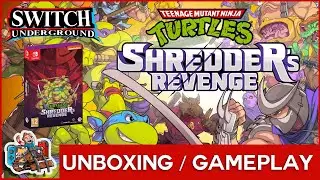Teenage Mutant Ninja Turtles: Shredder&rsquo;s Revenge Unboxing and Gameplay Nintendo Switch
