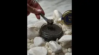 Finest Ossetra Caviar Scoop by Baku Caviar