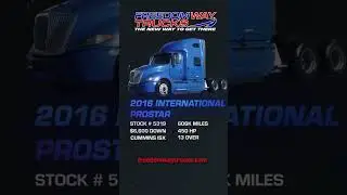 In-house semi truck financing! New Inventory Available!