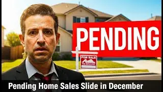 Pending Home Sales Slide in December, Casting Shadow Over Early 2026 Housing Outlook