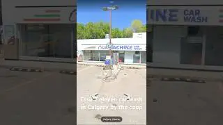 7 eleven car wash in Calgary by the coop