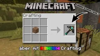 Modded Minecraft, aber mit RANDOM Crafting Rezepten