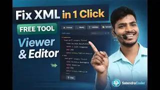 Free XML Viewer & Editor Tool | Format, Minify & Validate XML Online 🚀
