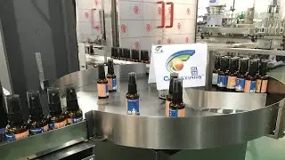 30ml spray bottle labeling machine,round bottle labeling machine